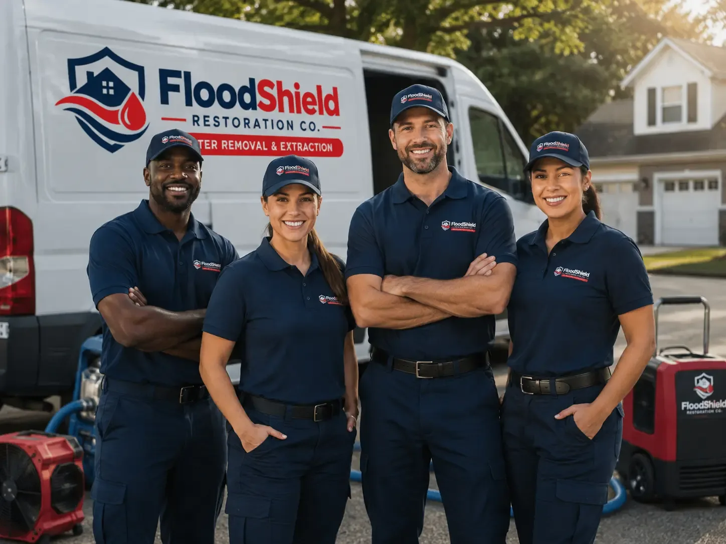 Flood Damage Restoration company in Morley, MI