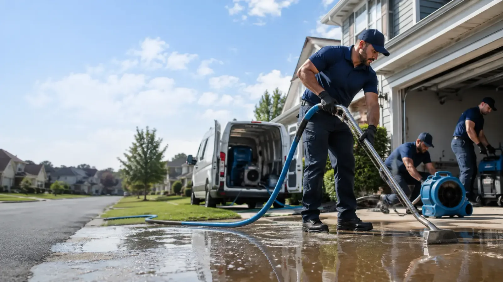 Flood Damage Restoration in Morley, MI